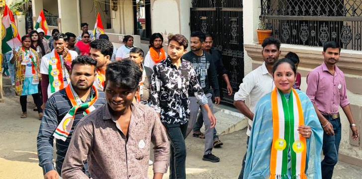 उम्मीदवार नीलिमा आनंद रामटेके की  उम्मीदवारी से बढ़ी अन्य दलों की चिंता