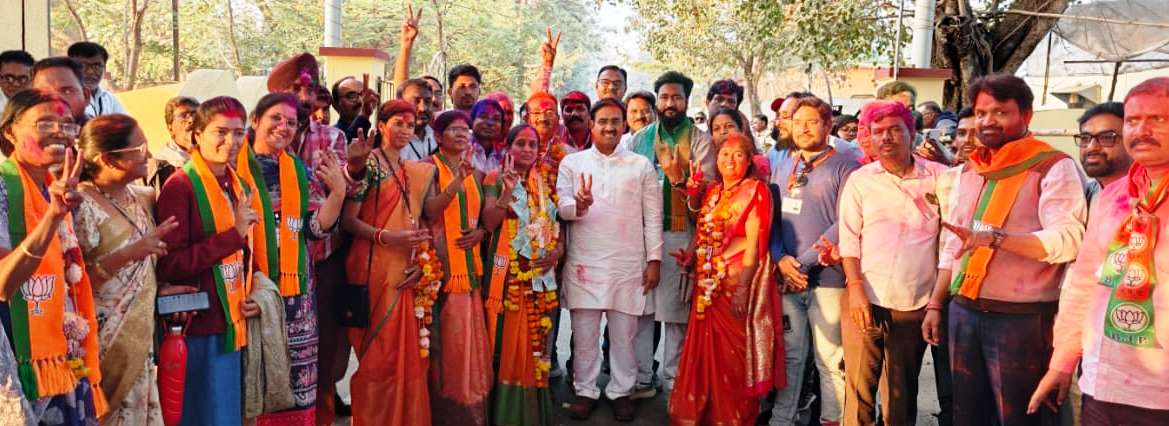 35 सदस्यों वाली नप. में भाजपा के 23 उम्मीदवार विजयी